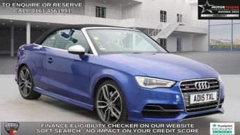 Audi S3 2.0 TFSI Cabriolet 2dr Petrol S Tronic quattro Euro 6 (s/s) (300