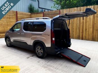 Peugeot Rifter 5 Seat Auto Wheelchair Accessible Disabled Access Vehicle WAV