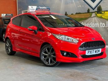 Ford Fiesta 1.0T EcoBoost ST-Line Hatchback 3 Door Petrol Manual Red Euro 6 