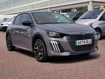 Peugeot 208 51kWh GT Hatchback 5dr Electric Auto (7.4kW Charger) (156 ps)