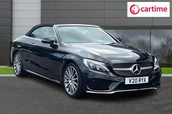 Mercedes C Class 2.0 C200 AMG Line Cabriolet 2dr Petrol G-Tronic+ Euro 6 (s/s) (1