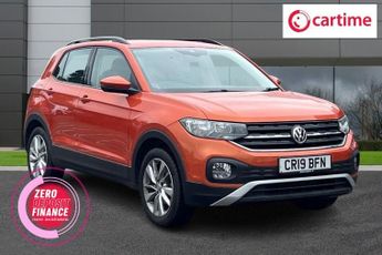 VOLKSWAGEN T-CROSS 1.0 TSI SE SUV 5dr Petrol Manual Euro 6 (s/s) (95 ps) Low Mileag