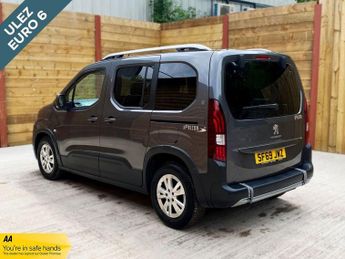 Peugeot Rifter 3 Seat Wheelchair Accessible Disabled Access Vehicle WAV