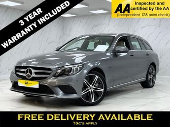MERCEDES-BENZ C-CLASS 2.0 C300de 13.5kWh Sport Edition Estate 5dr Diesel Plug-in Hybri