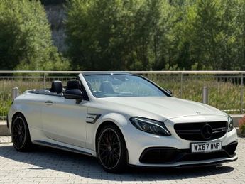 Mercedes C Class 4.0 C63 V8 BiTurbo AMG S Cabriolet 2dr Petrol SpdS MCT Euro 6 (s