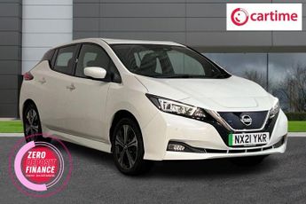 Nissan Leaf 62kWh e+ Tekna Hatchback 5dr Electric Auto (217 ps) Rear View Ca