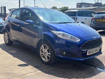 Ford Fiesta 1.0T EcoBoost Zetec Hatchback 5 Door Petrol Automatic Blue Power