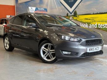 Ford Focus 1.0T EcoBoost Zetec Hatchback 5 Door Petrol Manual Grey Euro 6 1