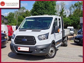 Ford Transit 2.0 350 EcoBlue Chassis Double Cab Tipper 4dr Diesel Manual RWD 