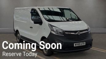 Vauxhall Vivaro 1.6 CDTi 2900 BiTurbo ecoTEC NAV Diesel Manual L1 H1 Euro 6 (s/s