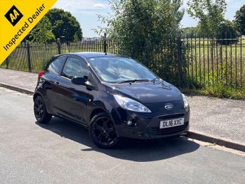 Ford Ka 1.2 Zetec Black Edition Hatchback 3dr Petrol Manual Euro 6 (s/s)
