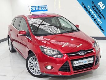 Ford Focus 1.0T EcoBoost Zetec Hatchback 5dr Petrol Manual Euro 5 (s/s) (12