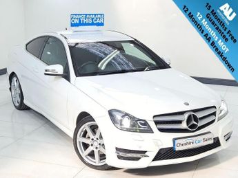 Mercedes C Class 2.1 C220 CDI AMG Sport Edition Coupe 2dr Diesel G-Tronic+ Euro 5