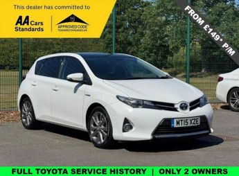 Toyota Auris 1.8 VVT-h Excel Hatchback 5dr Petrol Hybrid CVT Euro 5 (s/s) (13