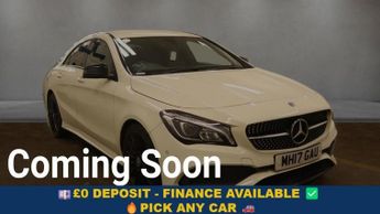 Mercedes CLA 1.6 CLA180 AMG Line Coupe 4dr Petrol Manual Euro 6 (s/s) (122 ps