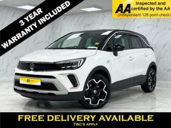 Vauxhall Crossland 1.2 Turbo Elite Nav SUV 5dr Petrol Auto Euro 6 (s/s) (130 ps)