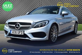 Mercedes C Class 2.0 C200 AMG Line (Premium Plus) Coupe 2dr Petrol 7G-Tronic+ Eur
