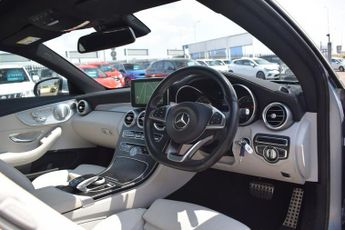 MERCEDES-BENZ C-CLASS 2.0 C200 AMG Line (Premium Plus) Coupe 2dr Petrol 7G-Tronic+ Eur