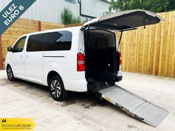 Citroen SpaceTourer LWB 4 Seat Twin Wheelchair Accessible Disabled Access Vehicle WA