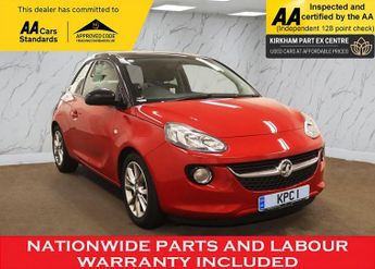 Vauxhall ADAM 1.4 16v JAM Hatchback 3dr Petrol Manual Euro 5 (87 ps) NATIONWID