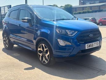 Ford EcoSport 1.0T EcoBoost GPF ST-Line SUV 5 Door Petrol Manual Blue Euro 6 