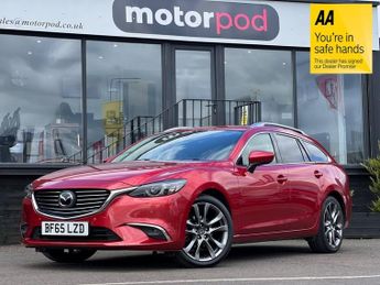 Mazda 6 2.2 SKYACTIV-D Sport Nav Tourer 5dr Diesel Auto Euro 6 (s/s) (17