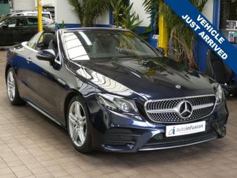 Mercedes E Class 2.0 E300 AMG Line (Premium Plus) Cabriolet 2dr Petrol G-Tronic+ 