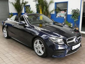 MERCEDES-BENZ E CLASS 2.0 E300 AMG Line (Premium Plus) Cabriolet 2dr Petrol G-Tronic+ 