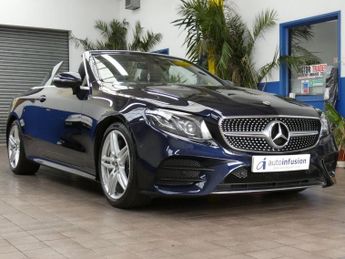 MERCEDES-BENZ E CLASS 2.0 E300 AMG Line (Premium Plus) Cabriolet 2dr Petrol G-Tronic+ 