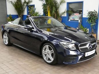 MERCEDES-BENZ E CLASS 2.0 E300 AMG Line (Premium Plus) Cabriolet 2dr Petrol G-Tronic+
