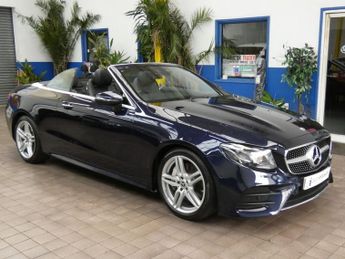 MERCEDES-BENZ E CLASS 2.0 E300 AMG Line (Premium Plus) Cabriolet 2dr Petrol G-Tronic+ 