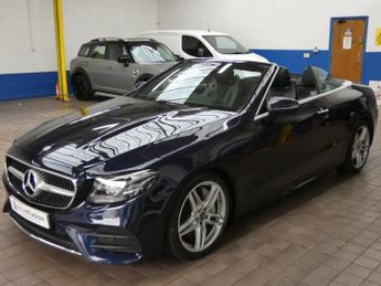 MERCEDES-BENZ E CLASS 2.0 E300 AMG Line (Premium Plus) Cabriolet 2dr Petrol G-Tronic+ 