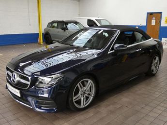 MERCEDES-BENZ E CLASS 2.0 E300 AMG Line (Premium Plus) Cabriolet 2dr Petrol G-Tronic+ 
