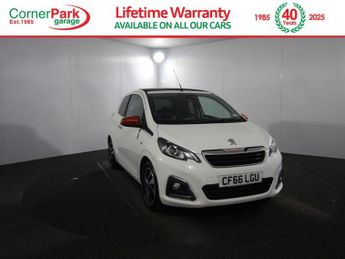 Peugeot 108 1.2 PureTech Roland Garros Top! 3dr Petrol Manual Euro 6 (82 ps)