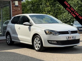 Volkswagen Polo 1.2 Match Edition Hatchback 5dr Petrol Manual Euro 5 (70 ps)