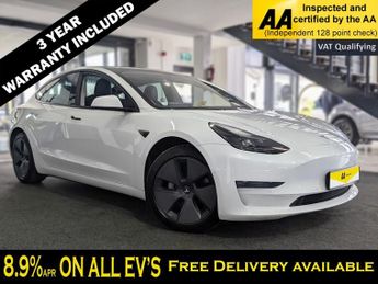 Tesla Model 3 Standard Range Plus Saloon 4dr Electric Auto RWD (241 bhp)