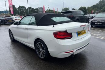 BMW 2 SERIES 2.0 218d Sport Convertible 2dr Diesel Auto Euro 6 (s/s) (150 ps)