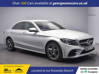 Mercedes C Class 1.5 C200 MHEV EQ Boost AMG Line Saloon 4dr Petrol G-Tronic+ Euro