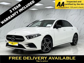 MERCEDES-BENZ A-CLASS 1.3 A250e 15.6kWh AMG Line Edition (Executive) Saloon 4dr Petrol