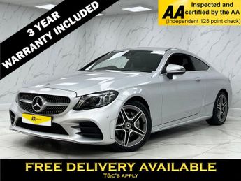 Mercedes C Class 1.5 C200 MHEV AMG Line (Premium) Coupe 2dr Petrol G-Tronic+ Euro