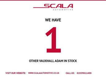 VAUXHALL ADAM 1.2i JAM Hatchback 3dr Petrol Manual Euro 6 (70 ps)