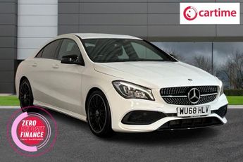 MERCEDES-BENZ CLA 1.6 CLA200 AMG Line Night Edition Coupe 4dr Petrol 7G-DCT Euro 6