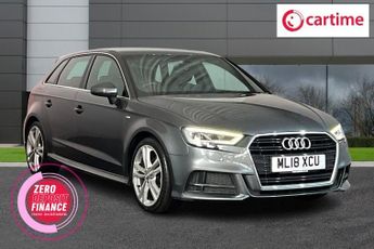 AUDI A3 1.5 TFSI CoD S line Sportback 5dr Petrol Manual Euro 6 (s/s) (15