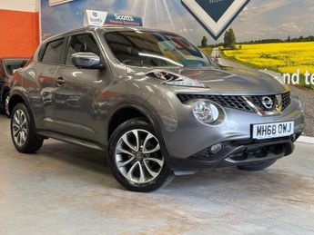 Nissan Juke 1.6 Tekna SUV 5 Door Petrol Manual Grey Euro 6 1 Owner from New 