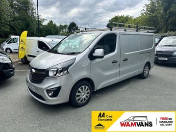 Vauxhall Vivaro 1.6 CDTi 2900 Sportive Panel Van 5dr Diesel Manual L2 H1 Euro 6 