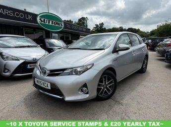 Toyota Auris 1.8 VVT-h Icon Plus Hatchback 5dr Petrol Hybrid CVT Euro 5 (s/s)