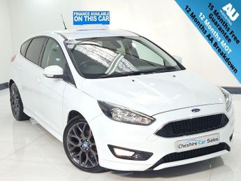 Ford Focus 1.0T EcoBoost Zetec S Hatchback 5dr Petrol Manual Euro 6 (s/s) (