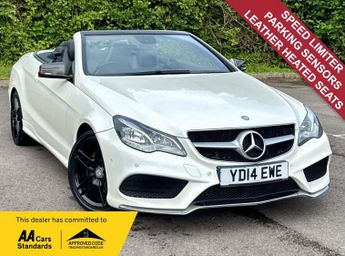 Mercedes E Class 2.1 E220 CDI AMG Sport Cabriolet 2dr Diesel G-Tronic+ Euro 5 (s/