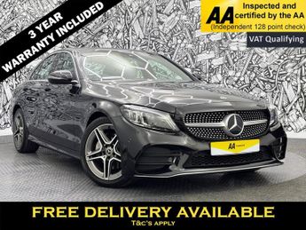 MERCEDES-BENZ C-CLASS 1.5 C200 MHEV EQ Boost AMG Line (Premium) Saloon 4dr Petrol G-Tr