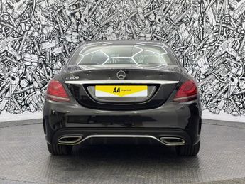 MERCEDES-BENZ C-CLASS 1.5 C200 MHEV EQ Boost AMG Line (Premium) Saloon 4dr Petrol G-Tr